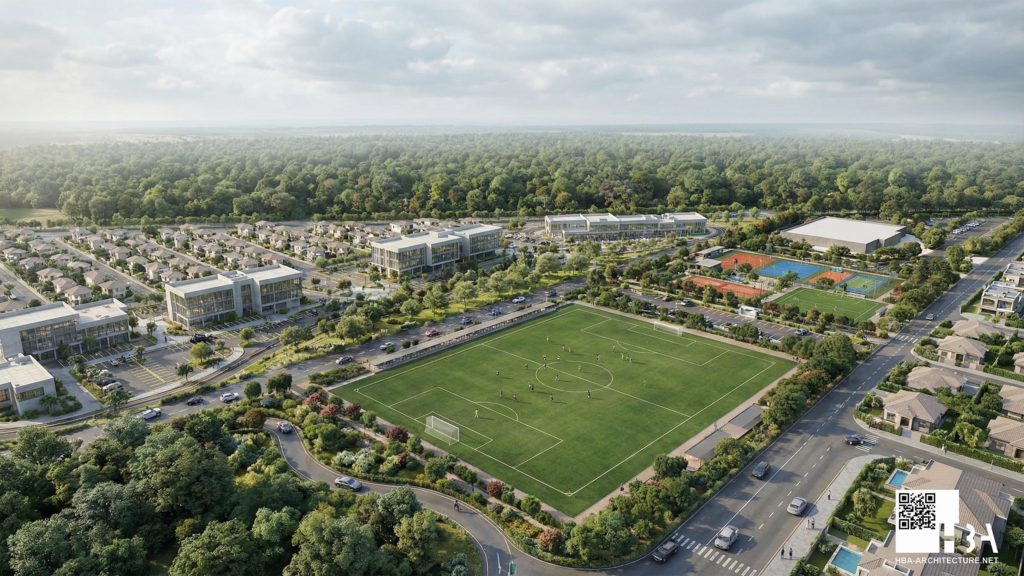 centre sportif + cité administrative